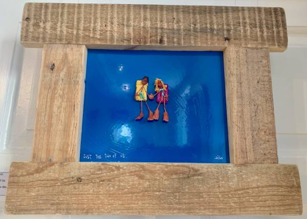 - on Acrylic, Painting by Dino De Zorzi, measuring 36 x 46 cm (H x W) £180